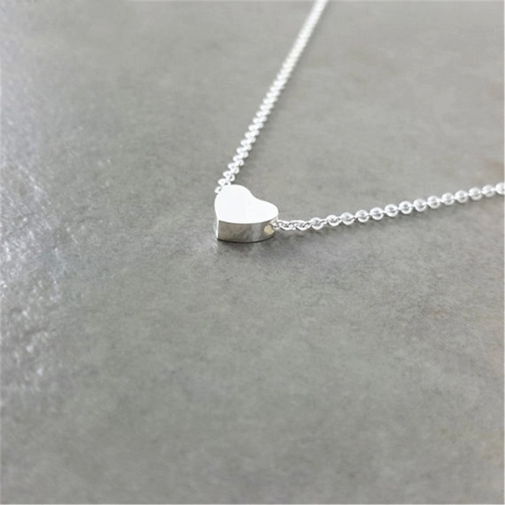 Heart Necklace Dainty Necklace
